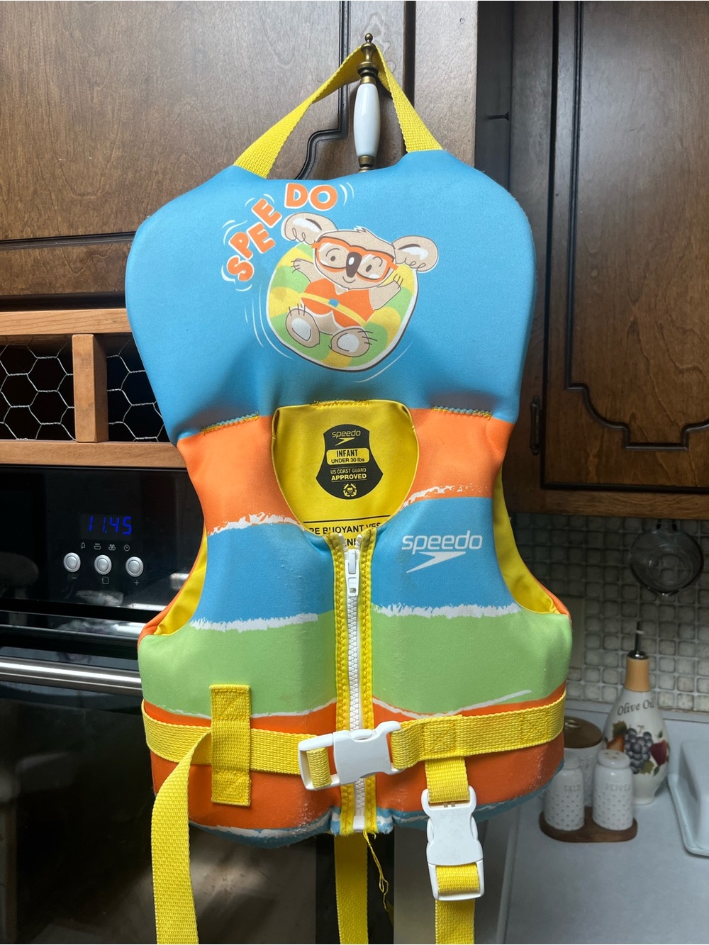 Speedo infant life jacket under 30 lbs